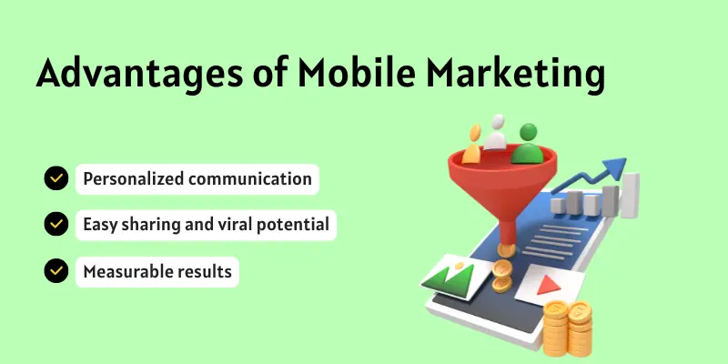Advanatages of mobile marketing image.