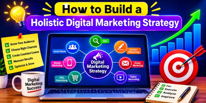 How to build holistic digital marketing strategy