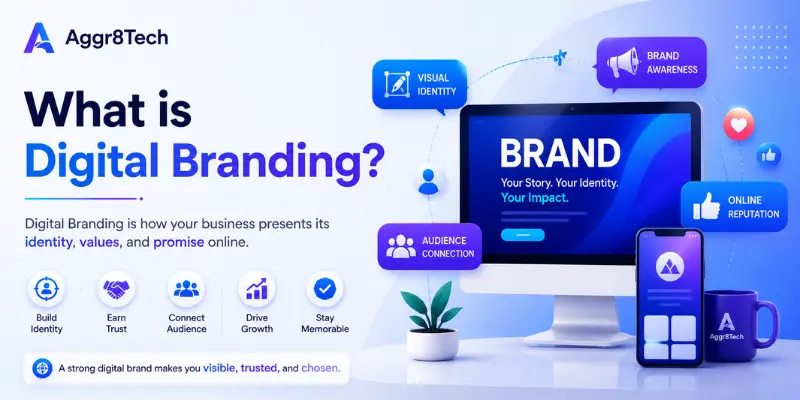 Digital branding aggr8tech ecosystem infographic