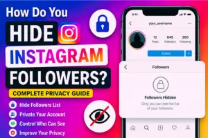 How do you hide Instagram followers