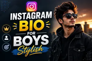 Instagram Bio for Boys Stylish