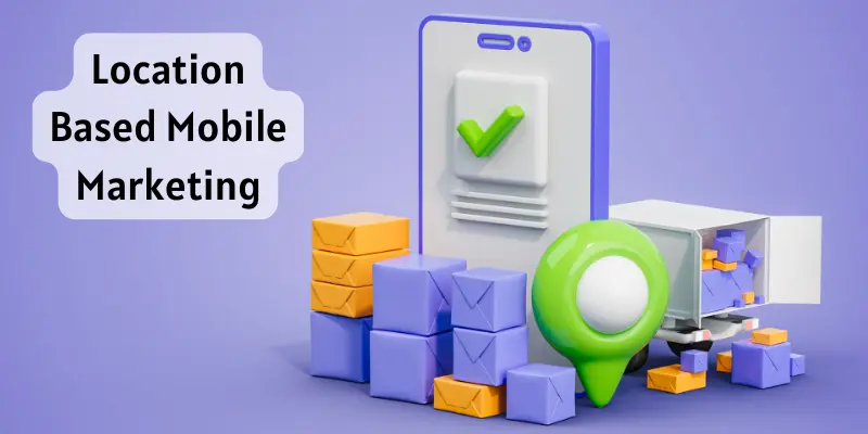 Location based mobile marketing image.