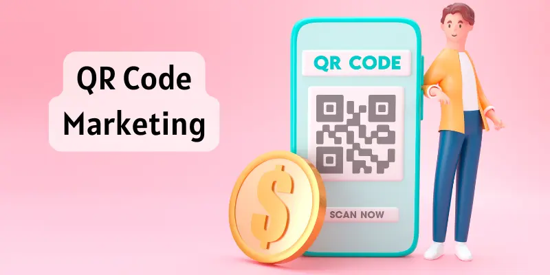 QR code mobile marketing image.
