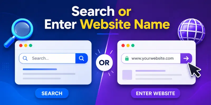 search or enter website choice graphic Search or enter website choice graphic