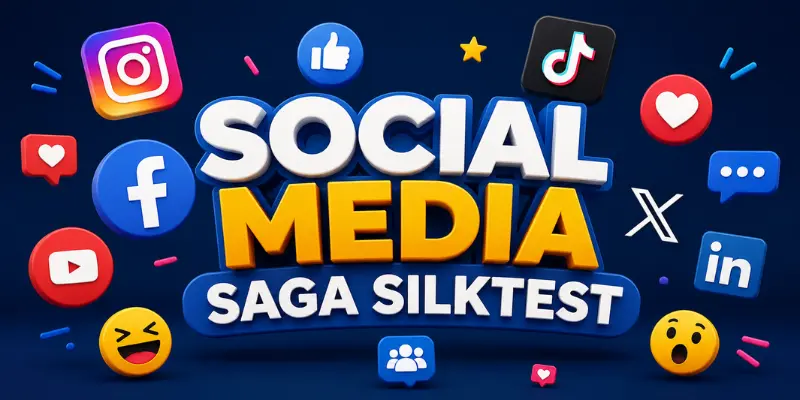 Social media saga silktest